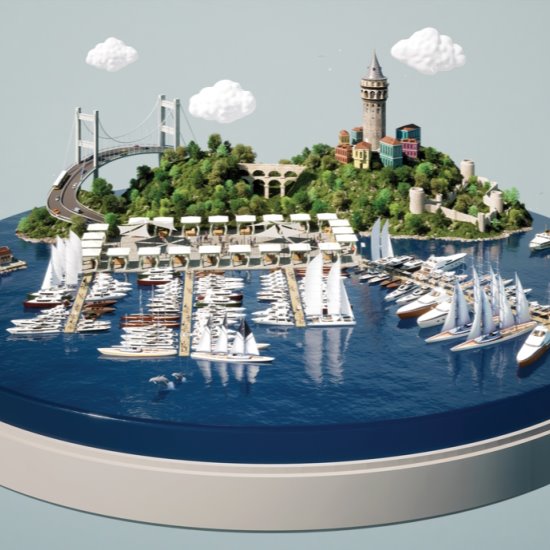 İstanbul Bosphorus Boat Show'dayız